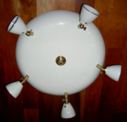 5-light ceiling lamp pmf-porcelain